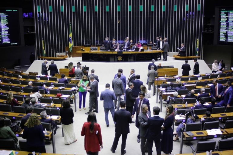 Sessão do Plenário da Câmara dos Deputados - (Foto: Paulo Sérgio/Câmara dos Deputados)