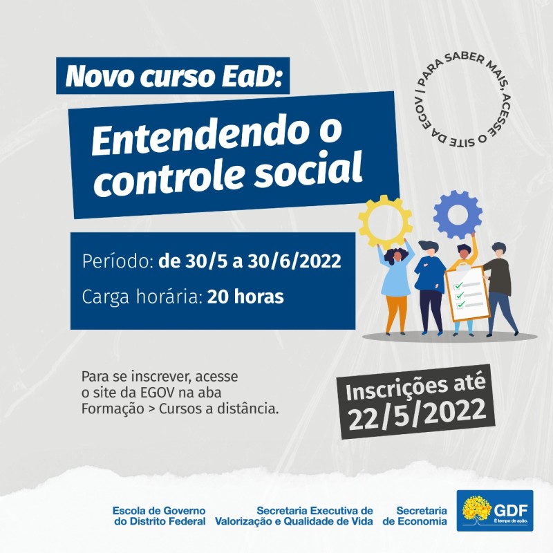Atividade tem como foco a transparência nas ações do governo | Arte: Egov