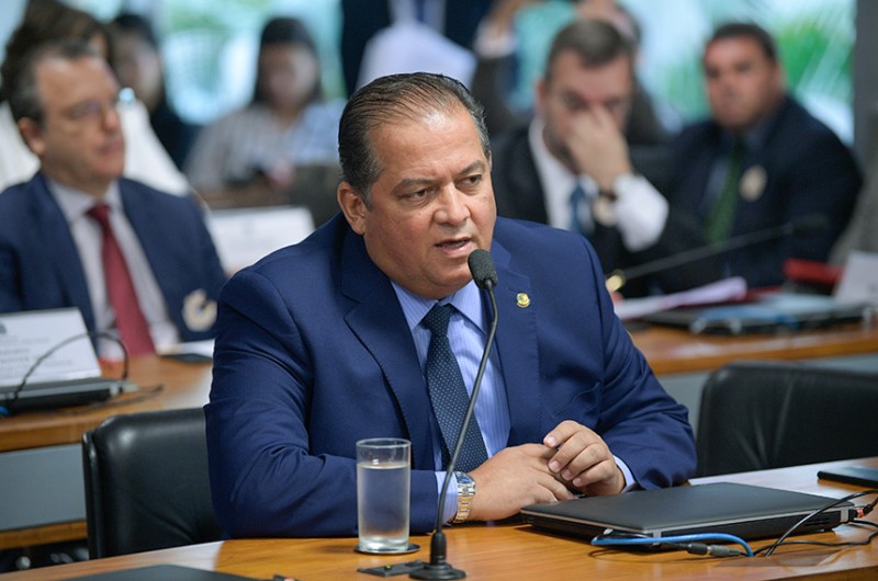 O relator das propostas elaboradas pelos juristas será o senador Eduardo Gomes (MDB-TO). - Pedro França/Agência Senado