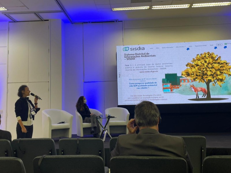 Maria Silvia Rossi, falou sobre a importância e o alcance do Sisdia. Segundo ela, 32 países e 282 municípios brasileiros já consultaram a plataforma