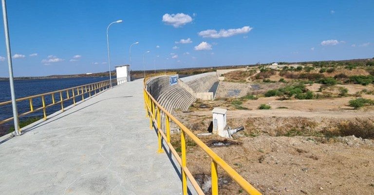 Sistema Adutor do Pajeú, em São José do Egito (PE) - (Foto: Ministério do Desenvolvimento Regional)