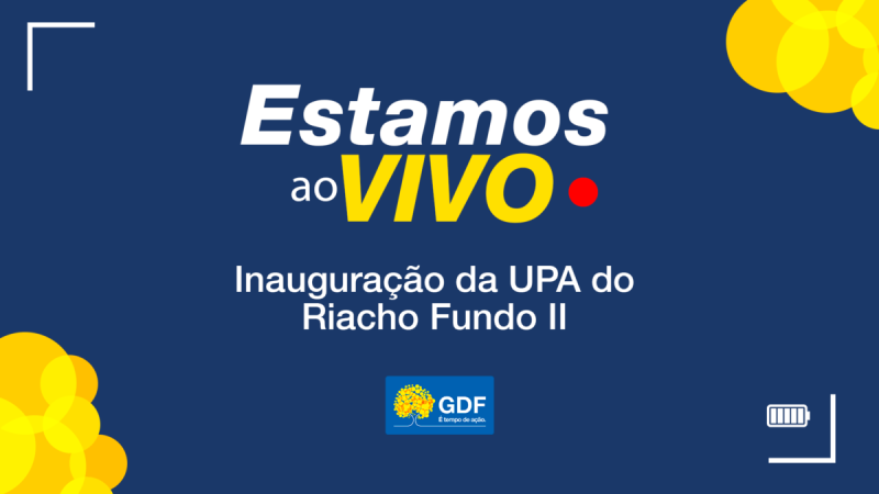 Foto: Reprodução/Secom DF