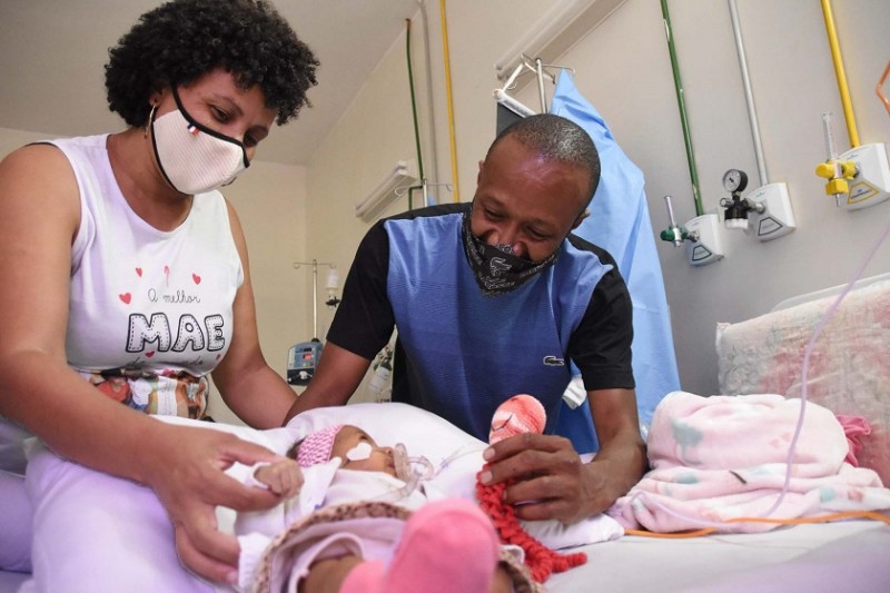 Além da alta expectativa, o sentimento dos pais é de gratidão. “Só temos a agradecer pelo apoio de toda a equipe da Saúde | Foto - Tony Winston/Agência Saúde DF