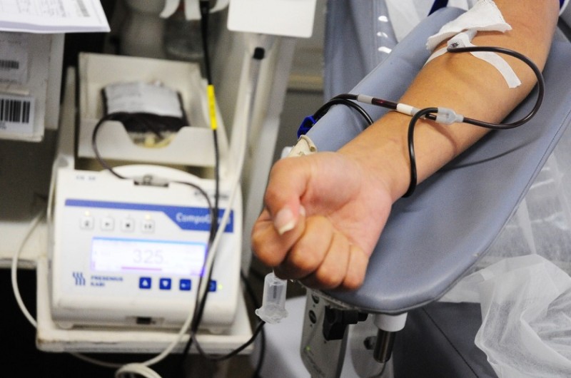 A média de 166 doações de sangue por dia registradas neste ano, entre 1º de janeiro e 31 de maio, não tem sido suficiente para alcançar os níveis de segurança – o ideal seriam 180 doações diárias. | Foto: Arquivo Agência Saúde-DF