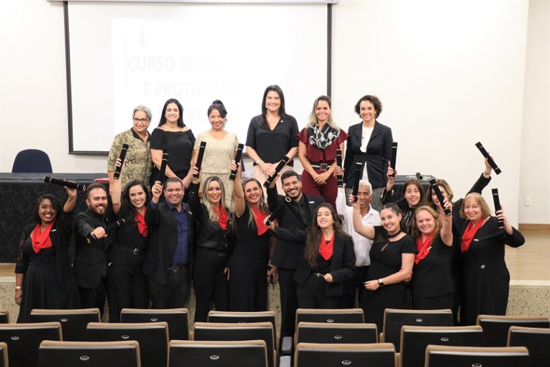 16 novos servidores públicos para atuarem na área de organização de eventos oficiais. | Foto Divulgação Egov DF