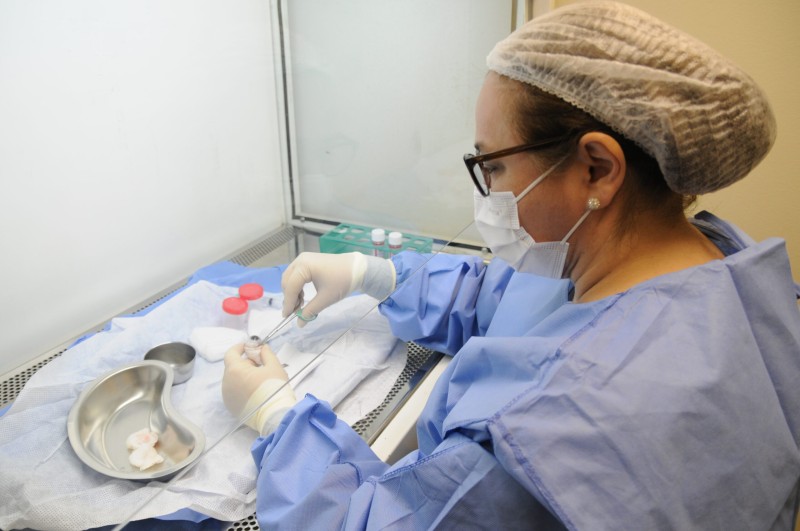 A captação de córneas, o tecido que compõe a parte anterior do globo ocular, apesar de uma operação considerada simples, só pode ser feita de seis a 12 horas após a parada cardíaca | Fotos: Lúcio Bernardo Jr / Agência Brasília