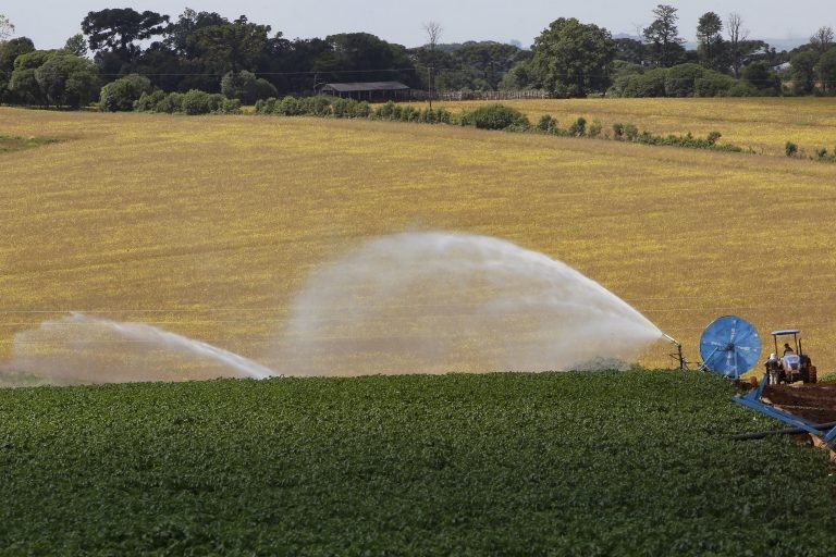 O Brasil importa a maior parte dos fertilizantes usados na agricultura - (Foto: Gilson Abreu/AEN)
