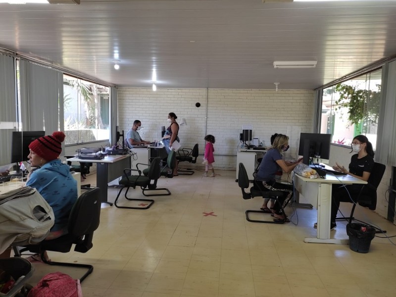 Desde que os Cras retomaram os atendimentos por demanda espontânea, sem a necessidade de agendamento prévio, já foram realizadas 11 ações concentradas aos sábados |Foto Divulgação Sedes-DF