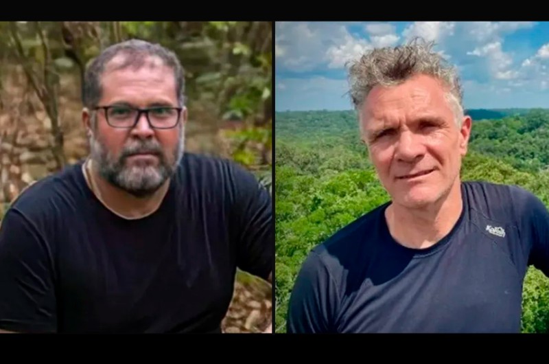 Bruno Pereira e Dom Philips foram mortos no dia 5 de junho - Reprodução