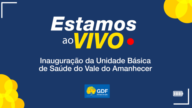 Foto: Reprodução/Secom DF
