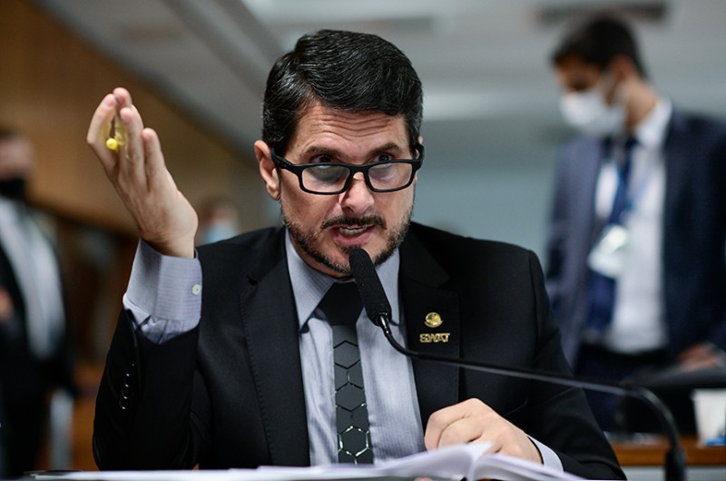 Para Marcos do Val, diferença entre as pesquisas e os resultados das urnas influencia o eleitor e deturpa o pleito - Pedro França/Agência Senado