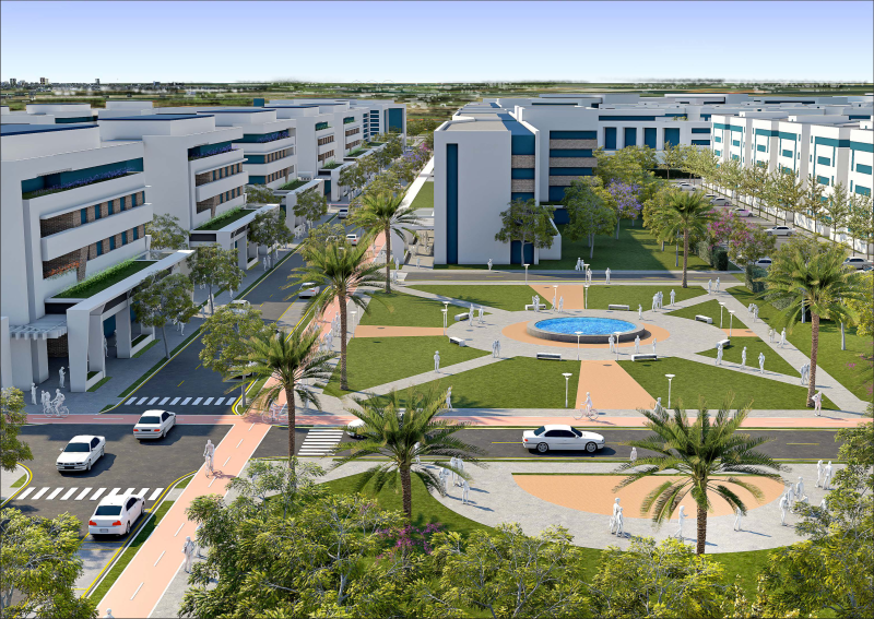 Apartamentos ficarão situados em um bairro com infraestrutura completa e próximo a três estações de metrô | Foto: Divulgação/Codhab