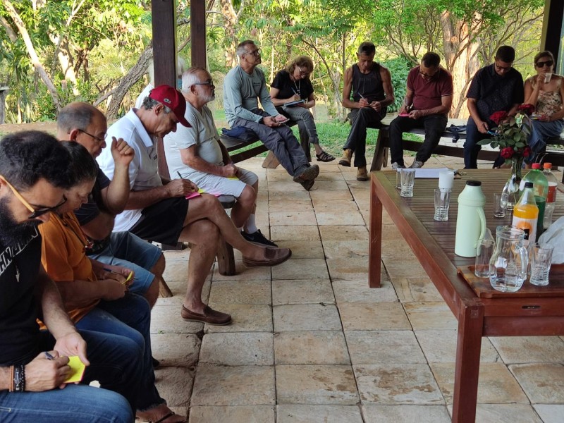 Produtores da Bacia do Paranoa? reunidos no sa?bado (8) | Foto: Divulgação/Sema