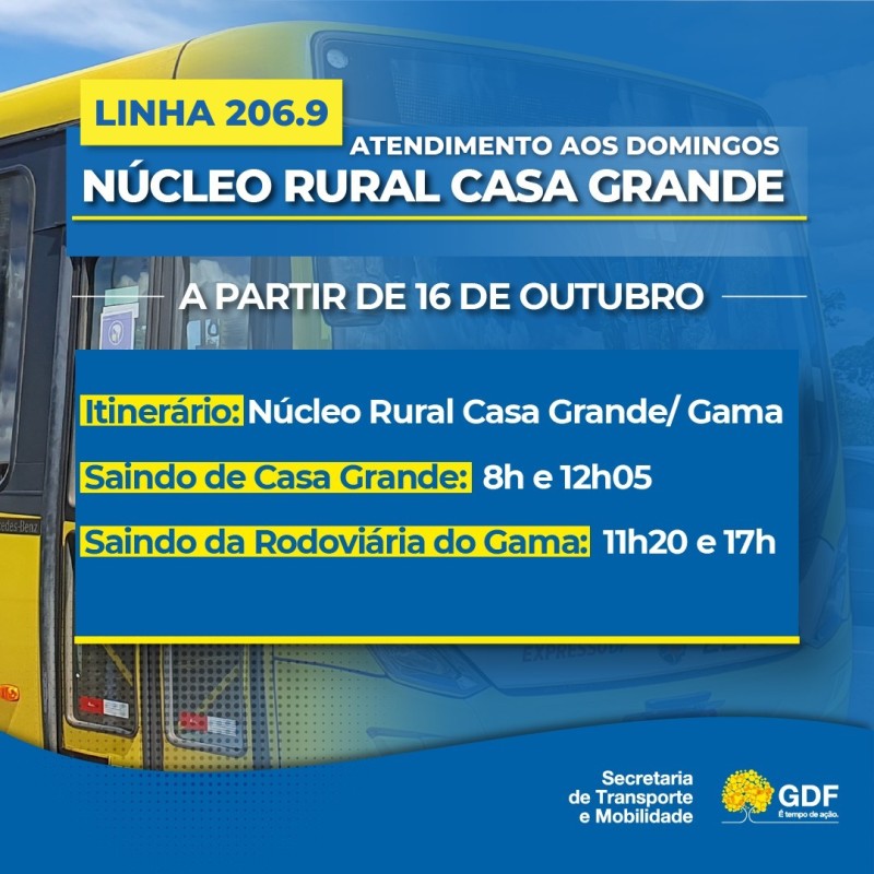Mudança começa neste domingo (16); confira os horários | Arte: Semob