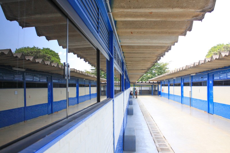 Todas as 96 unidades de ensino sob a tutela da Regional de Ensino de Ceilândia passaram por algum tipo de reforma este ano | Fotos: Tony Oliveira/Agência Brasília