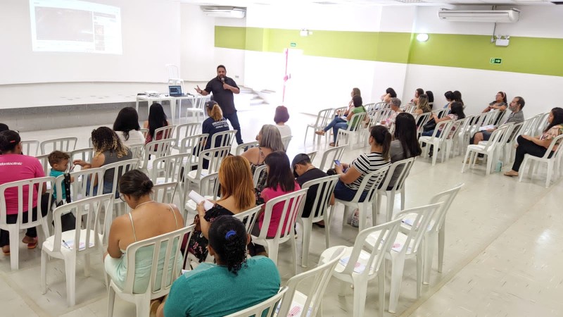 A Secretaria da Mulher organizou o 1º workshop Realize, na Escola Técnica de Brazlândia