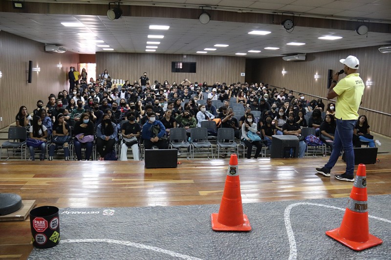 As ações promovidas pelo programa Cidadania no Trânsito já certificaram 540 alunos | Fotos: Divulgação/Detran