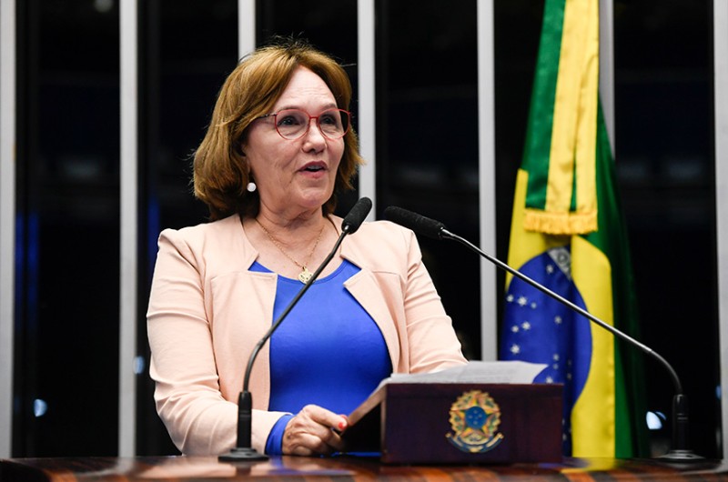 Zenaide: a imprensa é um dos pilares principais da democracia - Jefferson Rudy/Agência Senado