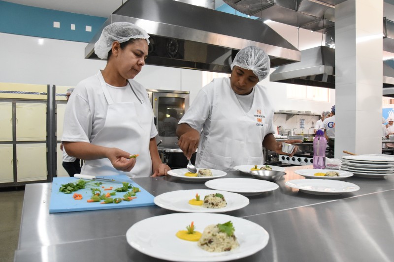 Receitas doces e salgadas disputam o titulo de melhor receita da alimentação escolar do DF | Foto: Mary Leal, Ascom/SEEDF