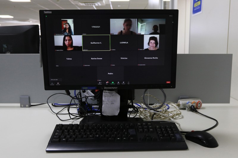 A terapia comunitária online surgiu durante a pandemia da covid-19, mas a Secretaria de Saúde decidiu continuar com o formato | Foto: Sandro Araújo/Agência Brasília
