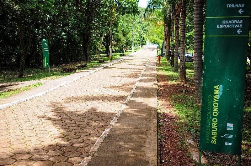 Parque segue em funcionamento durante as obras na piscina | Foto: Divulgação/Brasília Ambiental