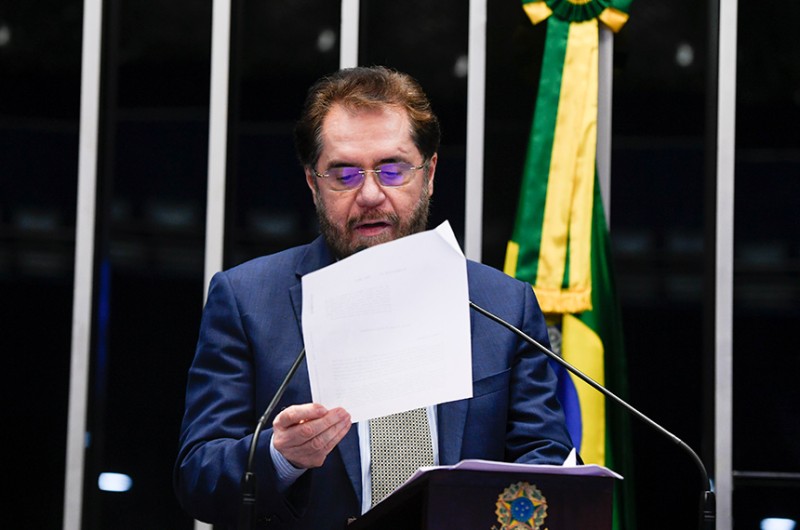 O relator da MP foi o senador Plínio Valério - Jefferson Rudy/Agência Senado