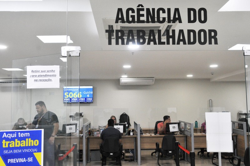 São 14 agências do trabalhador, entre as quais esta da 511 sul | Foto: Joel Rodrigues/Agência Brasília