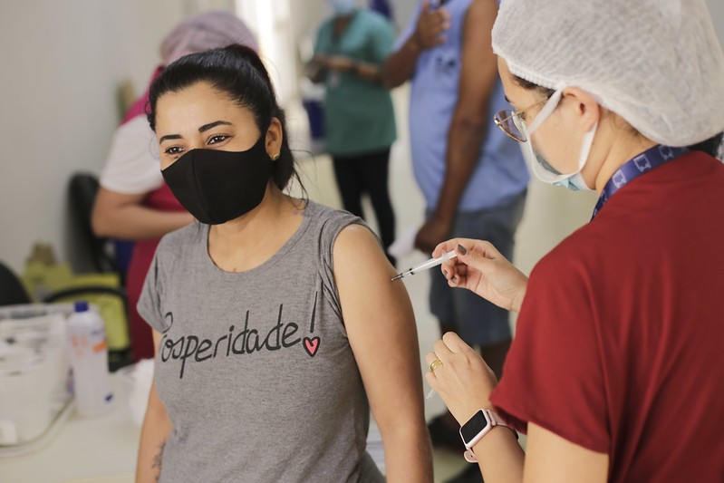 Os pontos de vacinação funcionarão das 8h às 11h | Foto: Divulgação/SES