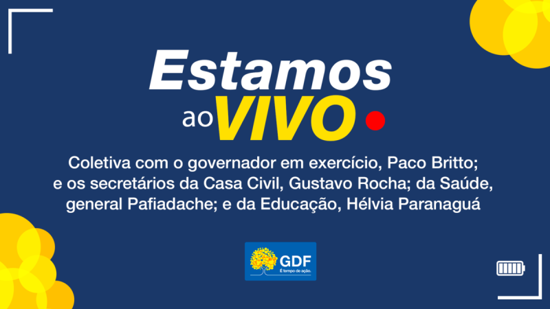 Foto: Reprodução/Secom DF