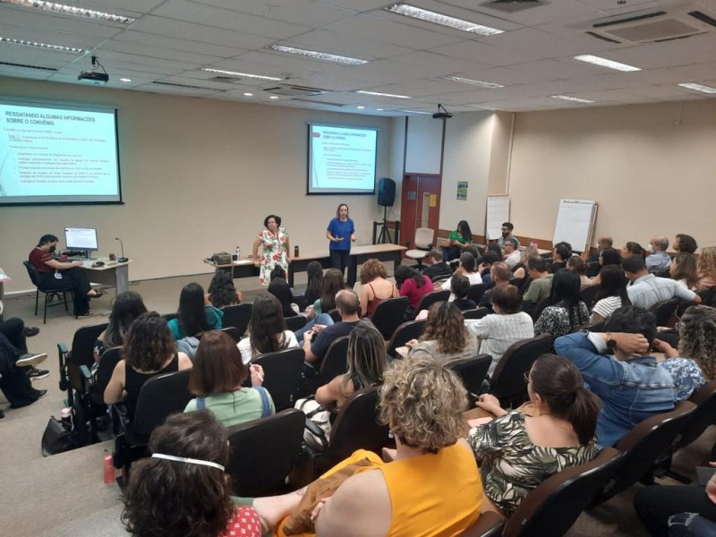 As reuniões que marcaram o início das atividades de supervisão ocorreram na última semana e contaram com a participação de trabalhadores e gestores dos serviços especializados de saúde mental do DF, totalizando 213 participantes | Foto: Divulgação/SES-DF