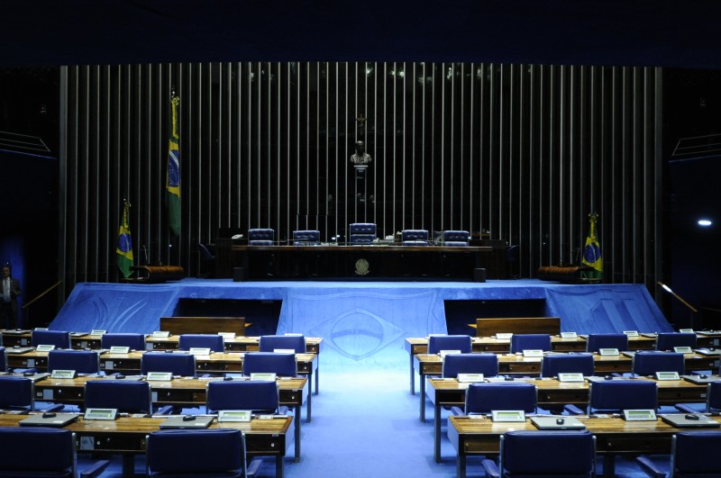 As eleições do presidente e dos demais membros da Mesa serão feitas no Plenário - Marcos Oliveira/Agência Senado