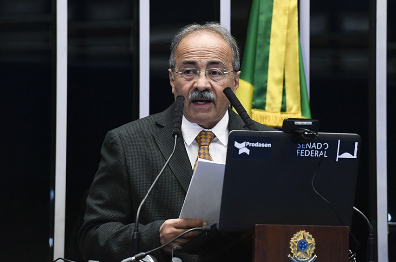 Para Chico Rodrigues, diretrizes para regime híbrido devem ser incluídas na principal norma trabalhista - Edilson Rodrigues/Agência Senado