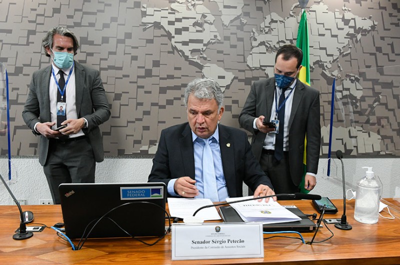 O presidente da CAS é o senador Sérgio Petecão (PSD-AC) - Roque de Sá/Agência Senado